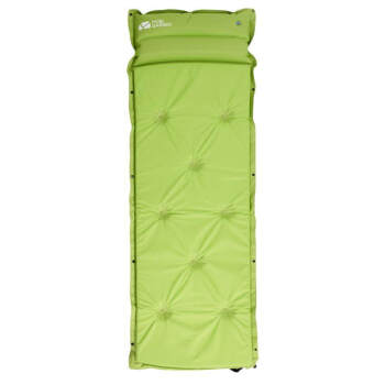 牧高笛自动充气垫户外帐篷睡垫6厘米厚单双人气垫单人加厚露营防潮垫可拼接 水瓶单人绿色(加厚6CM)