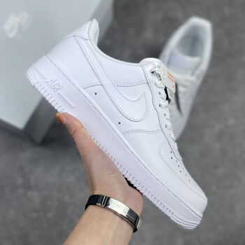 air fce 1 mid 空军一号全白纯白色低帮百搭休闲运动鞋315122-111