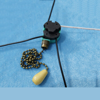 接线简单电风扇灯吊扇灯拉线开关3档调速档控制器拉绳餐厅扇配件 带