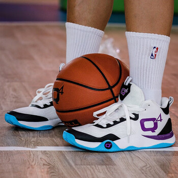 q4 精兵一号篮球鞋男运动鞋专业篮球训练鞋软底轻便减震高回弹透气