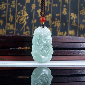 小小钰a货翡翠羊挂件a货缅甸玉羊吊坠玉石12生肖羊牌挂坠2509