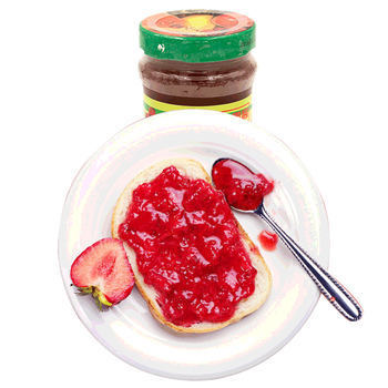 梅林什锦果酱罐头苹果山楂草莓酱350g蛋糕酸奶夹心水果酱面包酱早餐酱