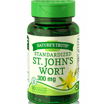 美国圣约翰草提取物片缓紧张百忧胶囊片