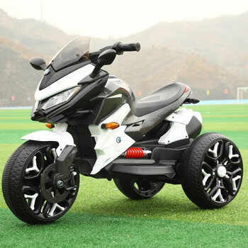 儿童电动摩托车三轮车小孩玩具男女宝宝电瓶双驱动童车大号可坐人升级