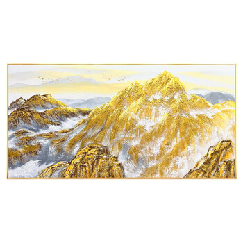 手绘油画客厅装饰画背靠金山沙发背景墙挂画现代抽象肌理画 c款 黑色