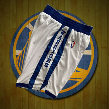 滕讯体育nba全勇士6号尼克杨球衣30城市版复官网白色复古短裤xs