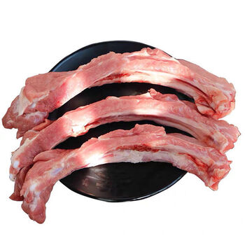 顺鑫贝 精品黑猪排骨带箱6斤【肉多款】切长条