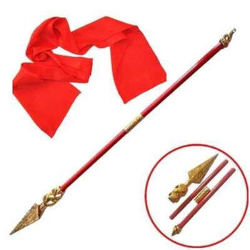 热奥红缨枪哪咤大号套装枪玩具套装枪乾坤圈兵d器混天绫火箭武新火尖