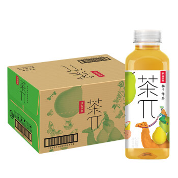 农夫山泉茶派茶Π柚子绿茶500ml果味饮料茶饮料 柚子绿茶15瓶 500ml