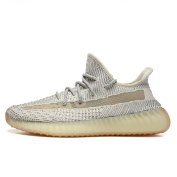 350v2椰子鞋350冰蓝满天星拼接芝麻黑天使男女跑鞋 芝麻满天星 fv3254