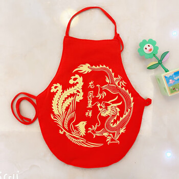 桢译新生婴儿肚兜秋冬护肚围宝宝儿童婴儿肚兜纯棉秋冬加厚护肚脐红