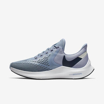 耐克nikeairzoomwinflo6女子跑步鞋aq8228indigotintwhiteblue115