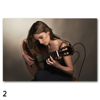 狼天影古典木吉他手大师manuelbarruecoanavidovic海报墙贴画可定制