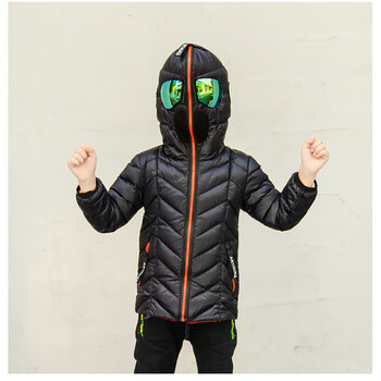 官方旗舰店正品奥特曼羽绒服加厚新款冬装戴眼镜儿童奥特曼羽绒服男童