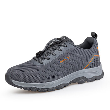 张凯丽足力健老人鞋透气网面爸爸中老年软底健步鞋父亲运动鞋男 859深