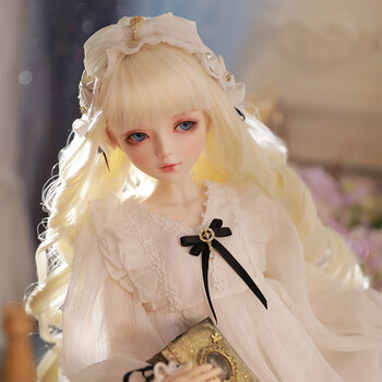 霓萌mjd娃娃三分60厘米手工改妆bjdsd公主女孩生日礼物洋娃娃礼盒装
