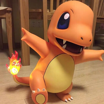 杰尼龟手办大号 1比1皮卡丘小火龙妙蛙种子手办神奇宝贝抖音同款模型