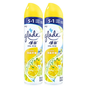 稚佳glade 空气清新喷雾 320ml 空气清新剂 芳香剂 去除异味 除臭