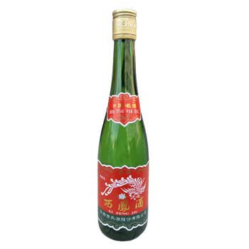 西凤酒高脖绿瓶凤香型白酒陕西版55度光瓶500ml2瓶