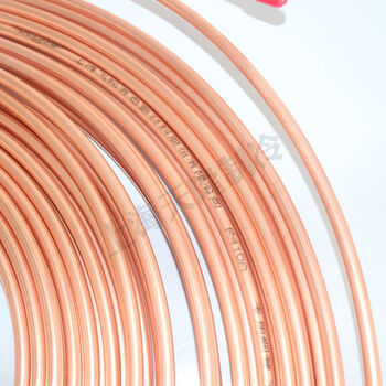 上海飞轮空调铜管蚊香管 紫铜管 410空调管 盘管15米 飞轮蚊香管 飞轮