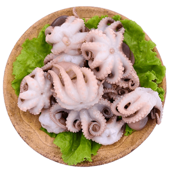 海鲜鲜活八爪鱼章鱼爆头火锅食材新鲜八爪鱼迷你小八爪原汁半斤装试吃