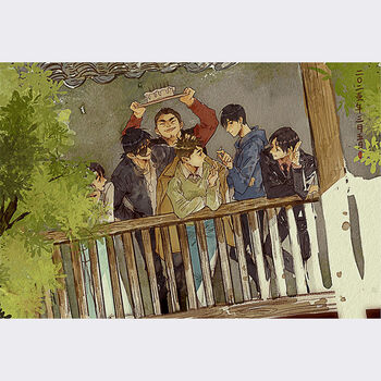 盗墓笔记拼图 雨村笔记拼图带框木质1000片500片盒装儿童成人早教玩具