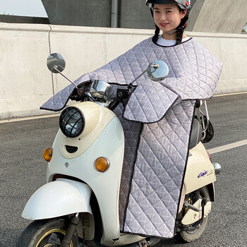 适用爱玛电动车挡风被夏季防晒罩夏天小型电瓶前女士防水布小尺寸薄款