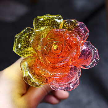 糖果礼物儿童零食送女友情人节礼品 双色水晶玫瑰棒棒糖联系客服备注