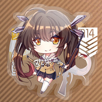 少女前线钥匙扣 少女前线同人周边挂件钥匙扣立牌手办cos礼包设定集