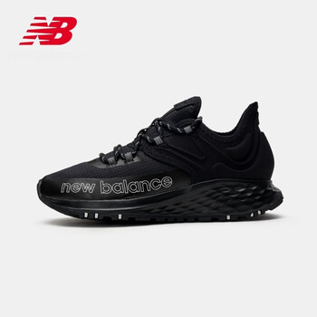 New Balance Fresh Foam Roav Trail Womens Running Shoes Black With White  WTROVLK