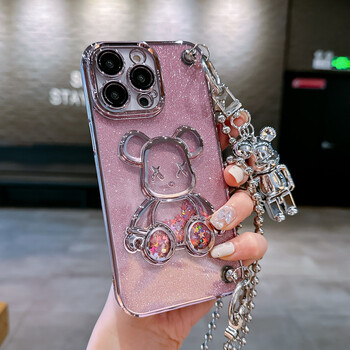 iphone13promax手机壳自动镜头膜苹果14透明带挂件挂绳12保护套11超薄