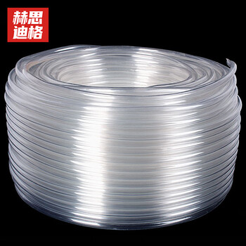 赫思迪格hsjz1151pvc透明软管抽水管抽油管套管皮管内径25mm壁厚2mm50