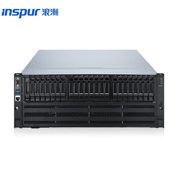 浪潮（INSPUR）NF5468A5 服务器丨AI人工智能丨GPU高性能计算丨深度学习丨AMD处理器 2*7663｜512G｜2*1.92T+6*8T 8块Tesla A100 80G 显卡