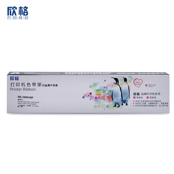欣格OKI 6100F色带架RD-OKI6100F黑色适用OKI 6100F 6300F 760F 7100F 7150F系列[送货到桌]