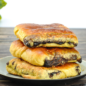 伟皖内蒙古呼和浩特呼市特产红糖焙子老式手工怀旧点心 bt四方红糖