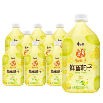 康师傅水蜜桃金桔柠檬1l*6瓶整箱大瓶装饮料康师傅混合口味自选口味