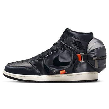 nike air jordan 1 aj1 男子扣碎拉链魔术贴运动篮球鞋 dn4336-001