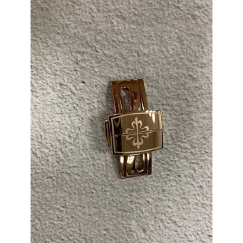 适配百达翡丽原装表扣pp5167/5164 橡胶表带折 玫瑰金 18mm