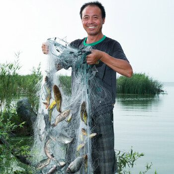 帆都15米2米3米90米綠絲網泡沫浮鉛墜魚塘網水庫網三層魚網漁網兩道綱