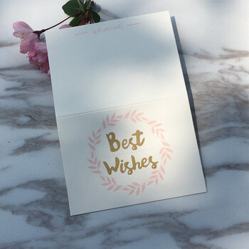 贺卡 拍照纸卡节日生日用卡片公司感恩节 5张的价格 best wishes(仅