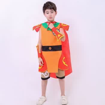 走秀环保演出服幼儿园创意手工制作diy环保走秀 悟空[不包括金箍棒]