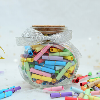 igiftfire抖音同款创意礼品许愿纸瓶情书胶囊小信纸时间创意心愿礼物