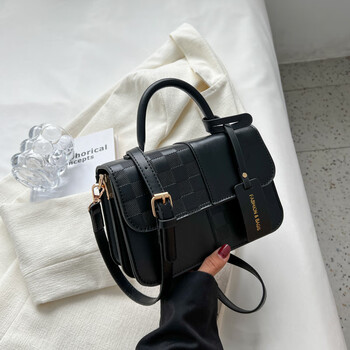 酷奇袋鼠小众质感手提包包女秋冬2022新款潮时尚韩国小方包百搭ins斜