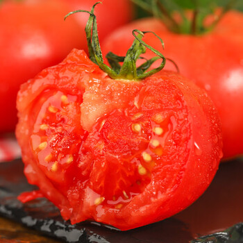 现摘攀枝花新鲜蔬菜自然熟沙瓤小番茄普罗旺斯水果西红柿10斤 露天