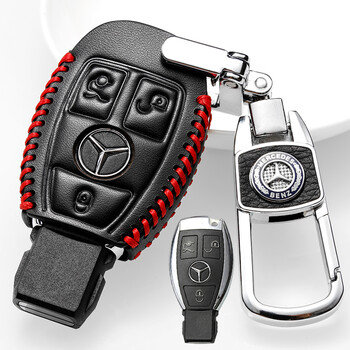 适用于 奔驰gla钥匙套2022款专用gla200真皮gla180扣gla220钥匙包高档