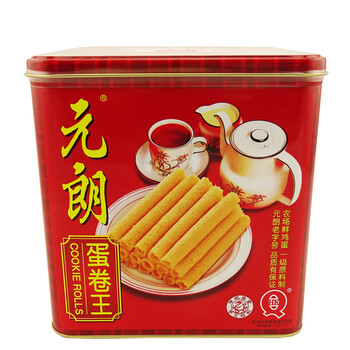 元朗蛋卷王908g年货罐装手工休闲饼干零食品广式蛋卷香港风味 图片价格品牌报价 京东