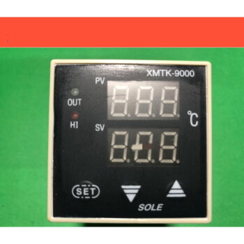 沛苓索尔SOLE塑管机温控XMTK-9000热熔胶机温控XMTK-9702 侧面型号XMTK-9812 PT10 99.9度