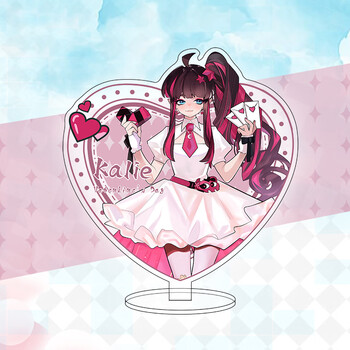 凹凸世界立牌动漫卡通周边纯白巡游安莉洁雷狮格瑞亚克力摆件 凯莉(小