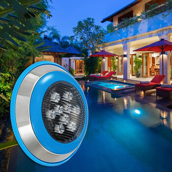 潜水景观灯 明装泳池壁灯水底灯led防水灯七彩潜水灯水下灯水池灯景观