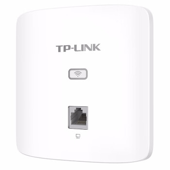 普联（TP-LINK）86型入墙面板AP 无线WIFI面板百兆千兆家用 企业级 TL-AP450I-PoE 薄款珍珠白